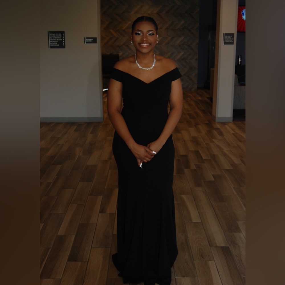 Black gown